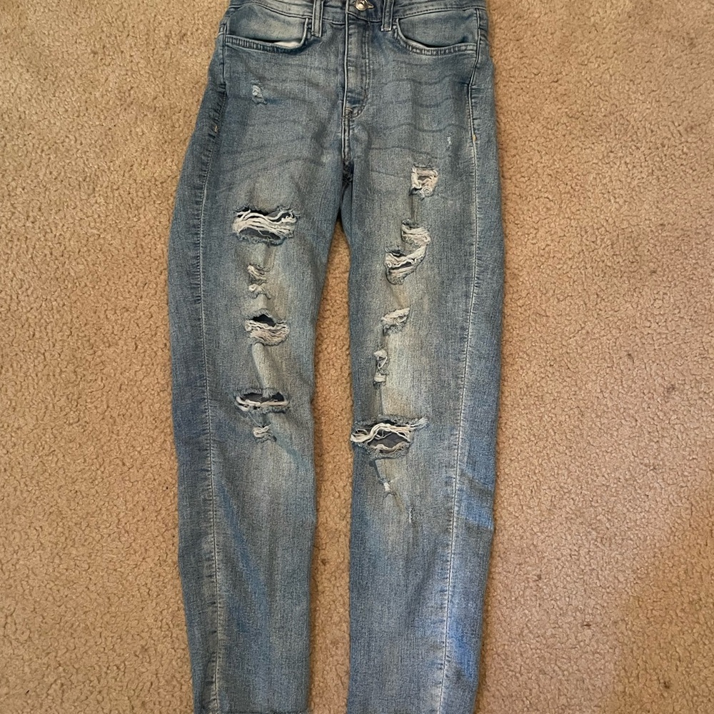 H&M Divided Light Blue Denim, Petite Length